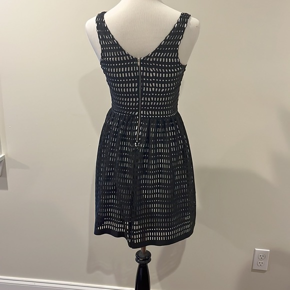Love Ady Cut Out Skater Dress W/Liner Size S in Black & White - Picture 2 of 6